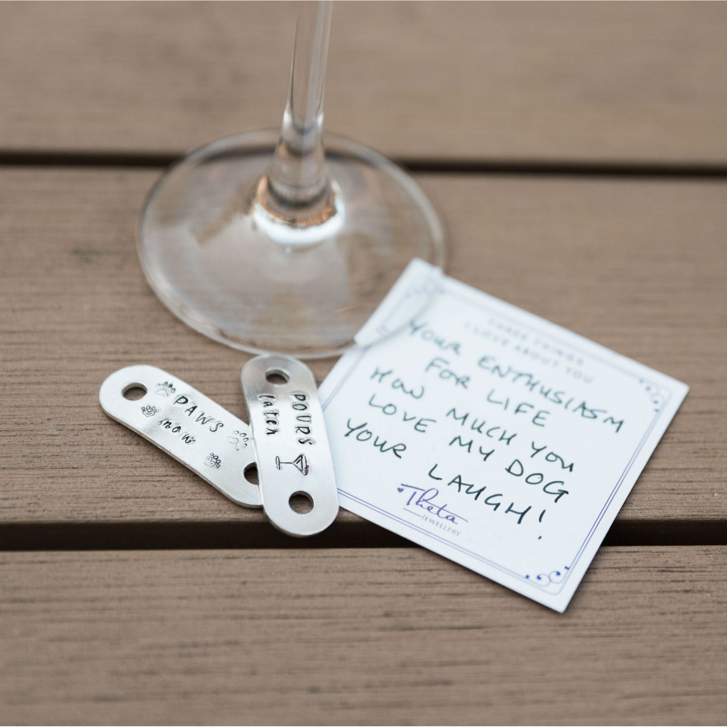 theta_jewellery_Dog Walker Gift - Trainer Tags perfect for Dog Lovers