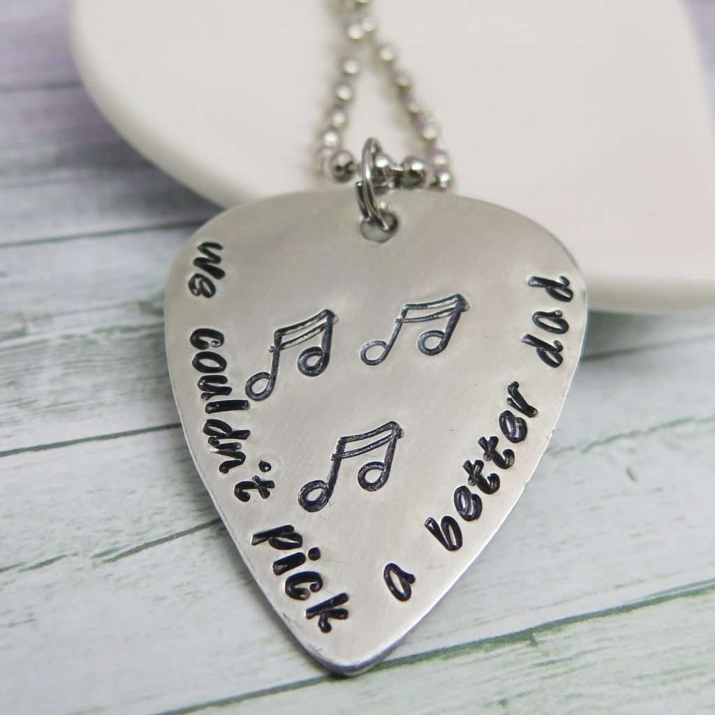 Personalised Guitar Pick for Grandad