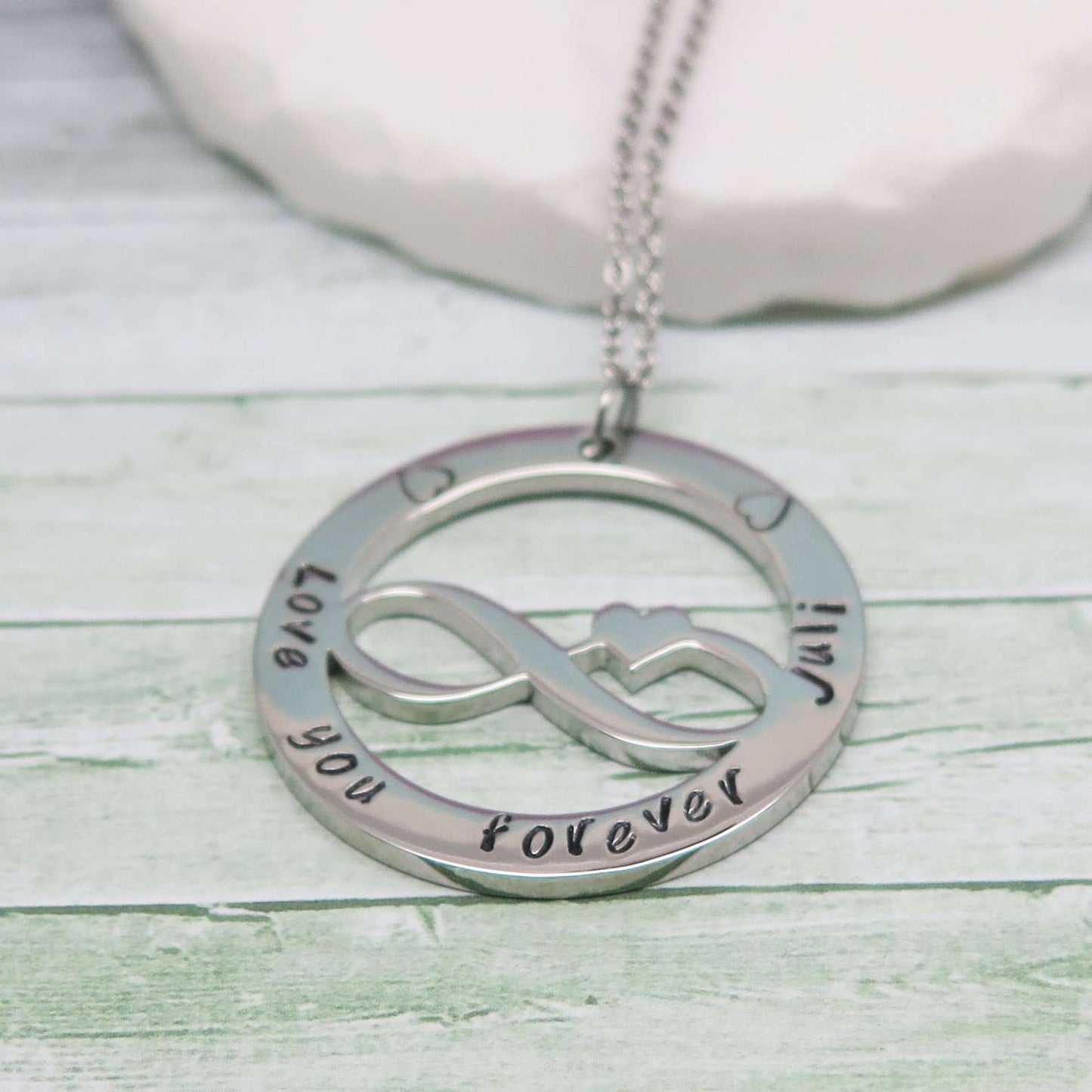 Personalised Infinity Necklace