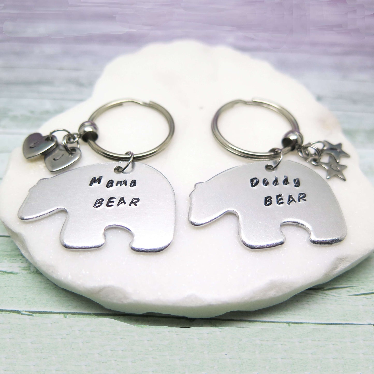 theta_jewellery_Mama & Daddy Bear Keyring Set