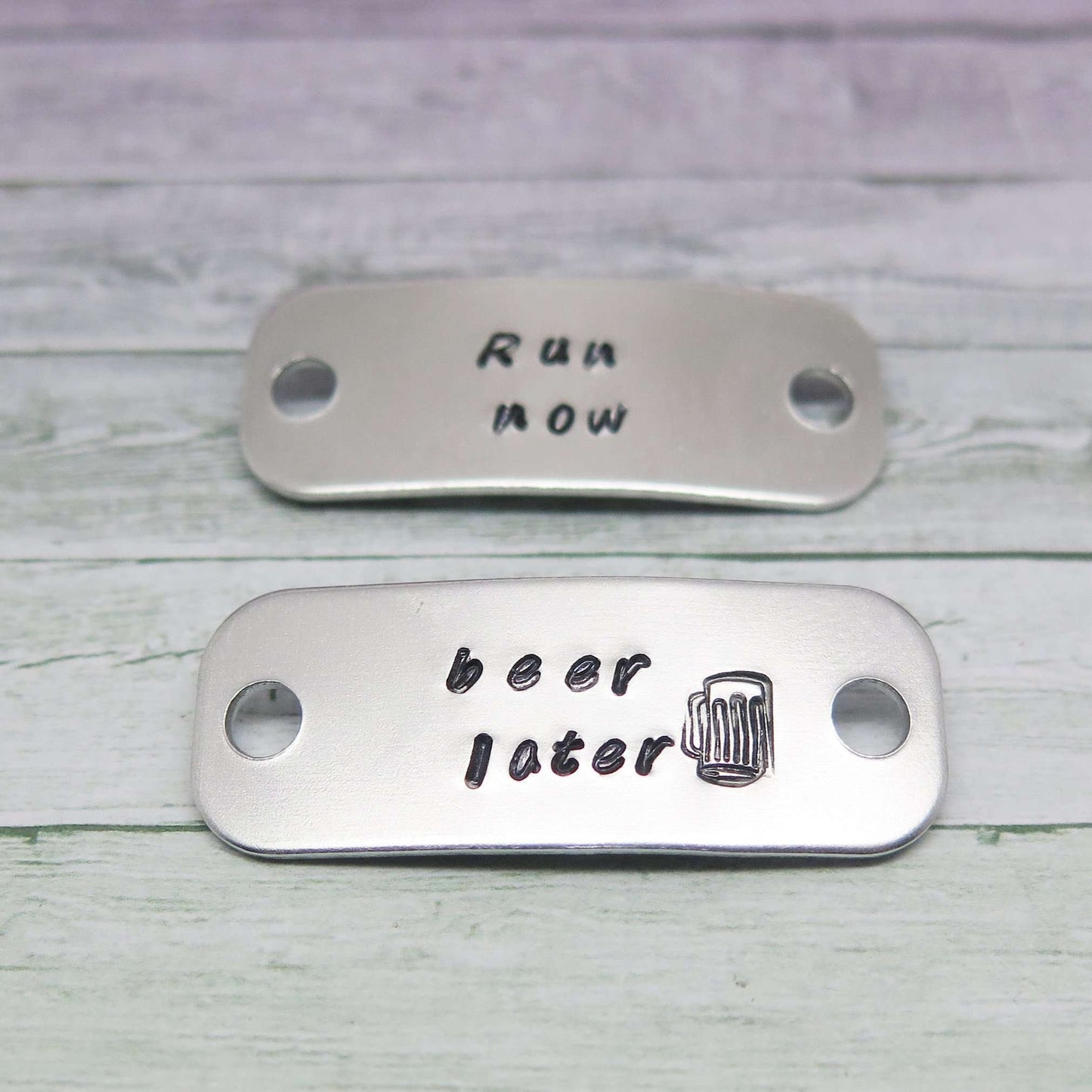 theta_jewellery_Personalised Trainer Tags - Beer Lovers Gift Idea