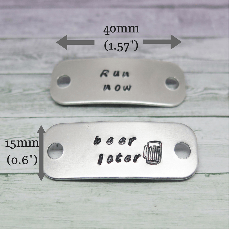 theta_jewellery_Personalised Trainer Tags - Beer Lovers Gift Idea