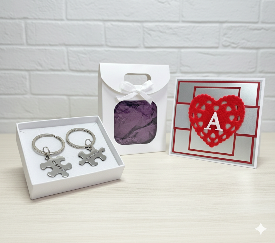 Interlocking Keepsake Keyrings Gift Package – A Gift That Keeps You Connected