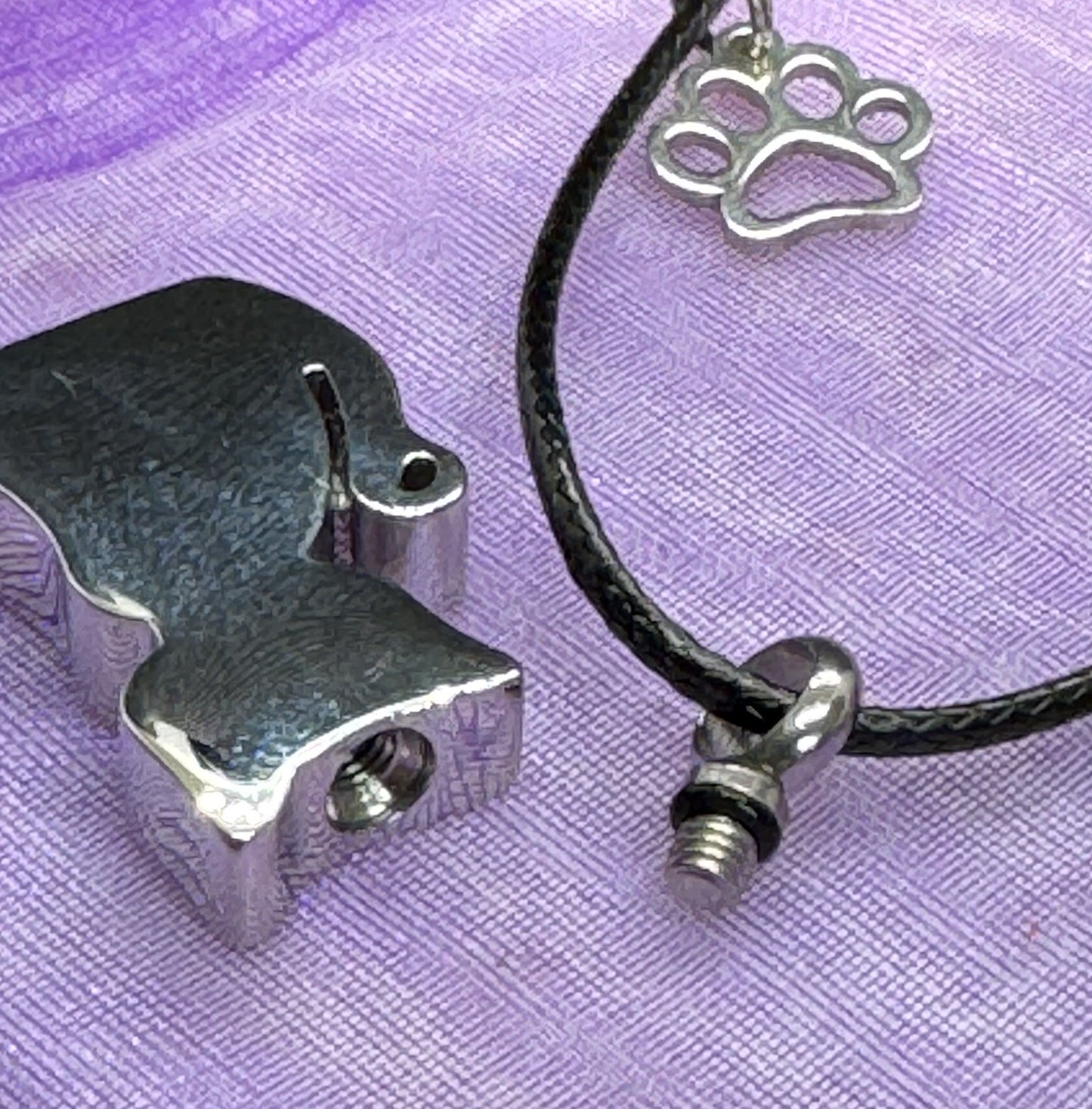 Custom Ashes Jewellery - Pet Remembrance Gift - Personalised Cremation Necklace