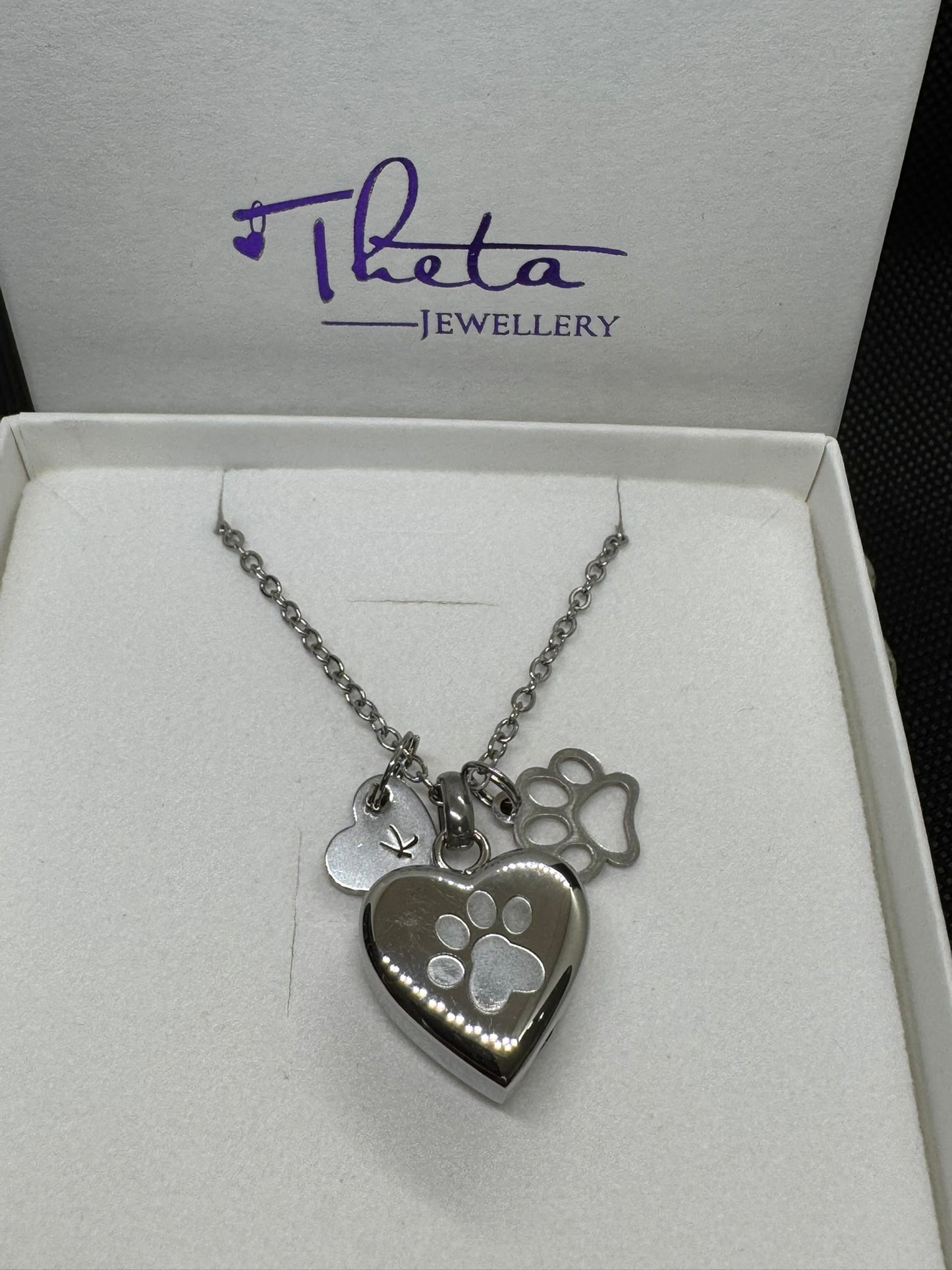 Personalised Cremation Necklace - Pet Ashes Keepsake Jewellery - Cremation Jewellery