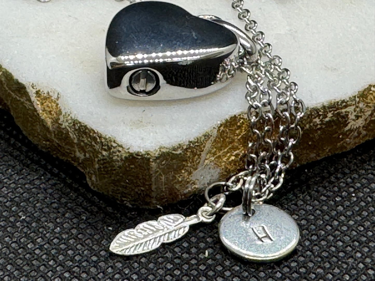 Personalised Cremation Necklace - Keepsake Jewellery - Custom Ashes Jewellery