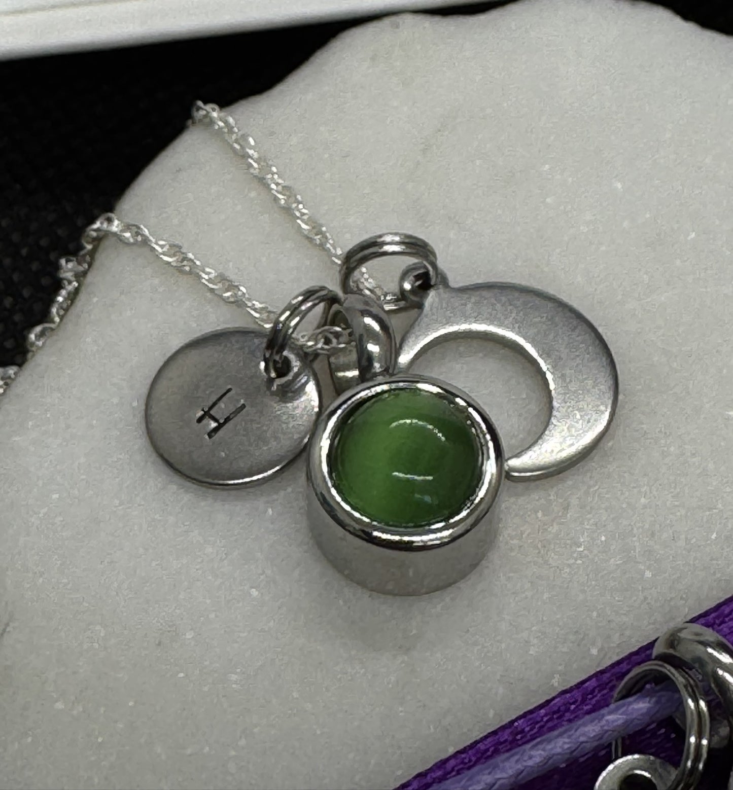 Personalised Cremation Necklace - Keepsake Jewellery - Cremation Jewellery