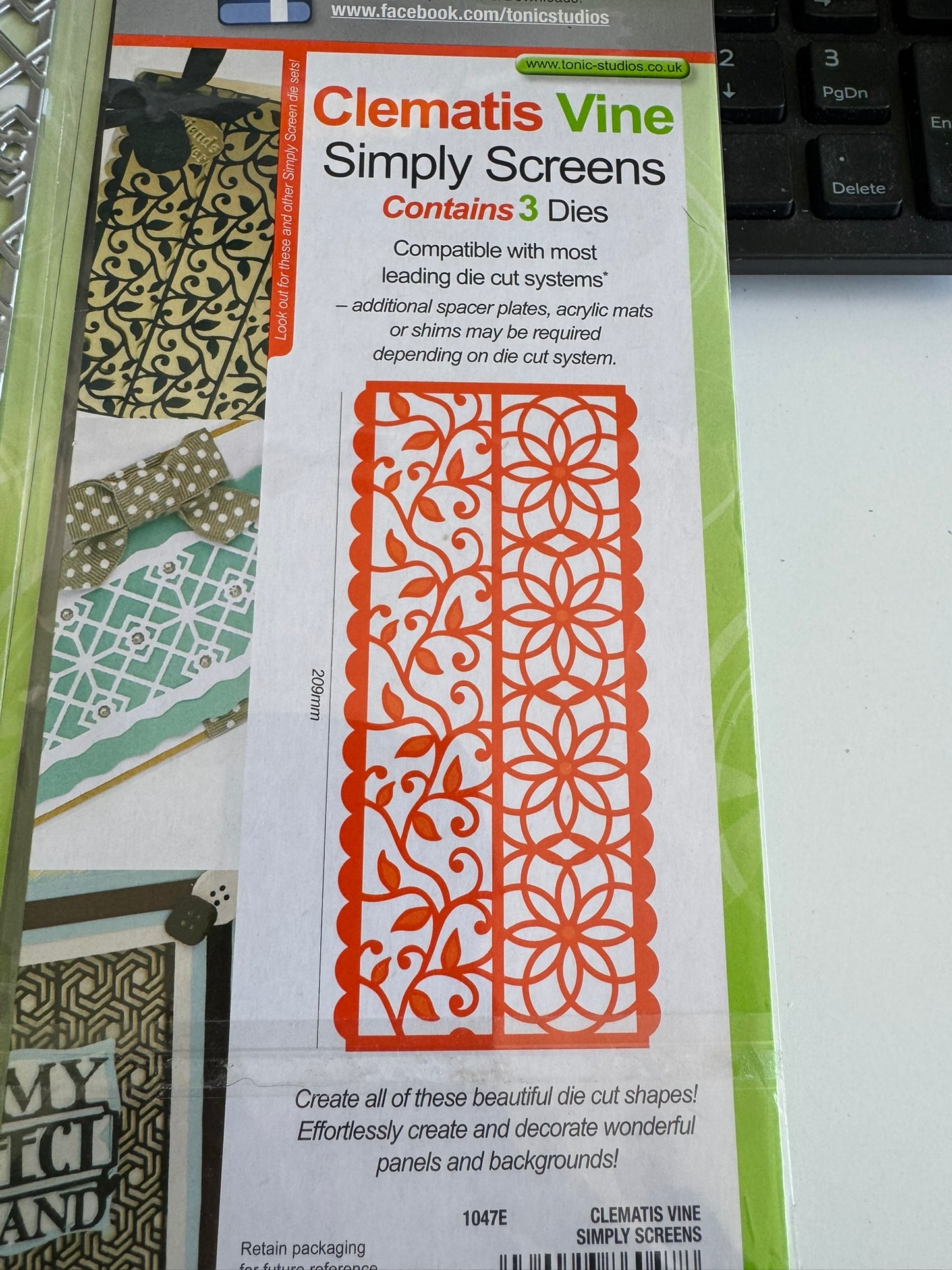 Tonic Simply Screens Dies - CHOOSE - all brand new