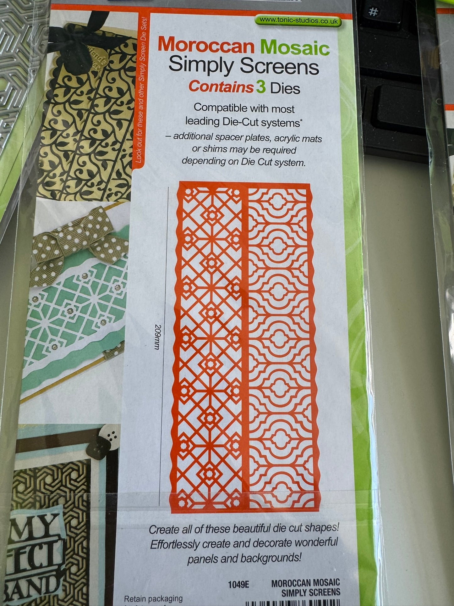 Tonic Simply Screens Dies - CHOOSE - all brand new