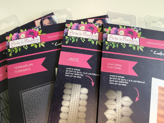 Sharon Callis Succulents Dies and Embossing folders - CHOOSE - all brand new
