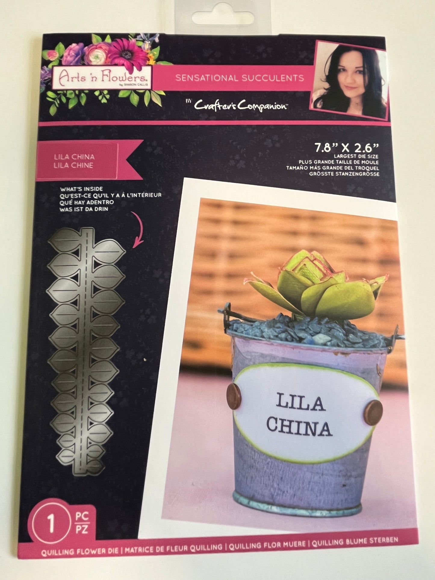 Sharon Callis Succulents Dies and Embossing folders - CHOOSE - all brand new