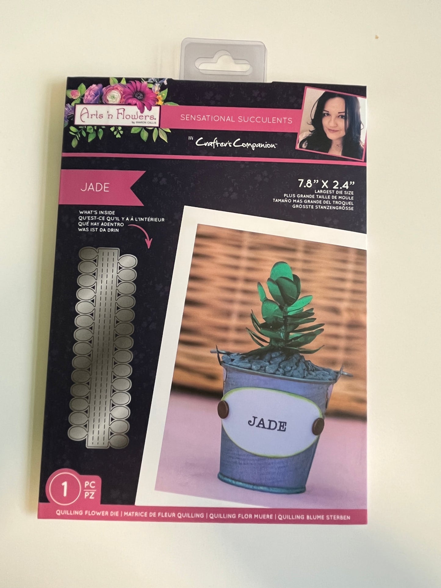 Sharon Callis Succulents Dies and Embossing folders - CHOOSE - all brand new