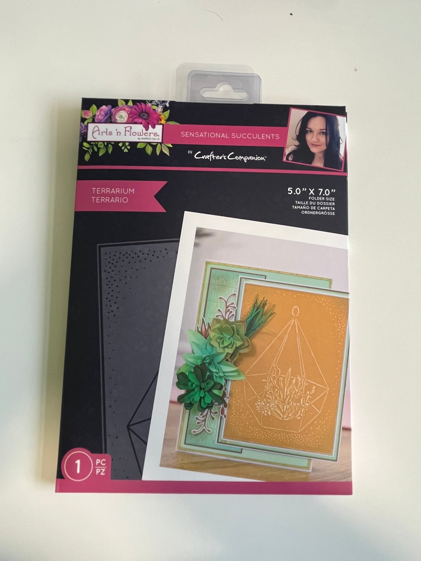 Sharon Callis Succulents Dies and Embossing folders - CHOOSE - all brand new
