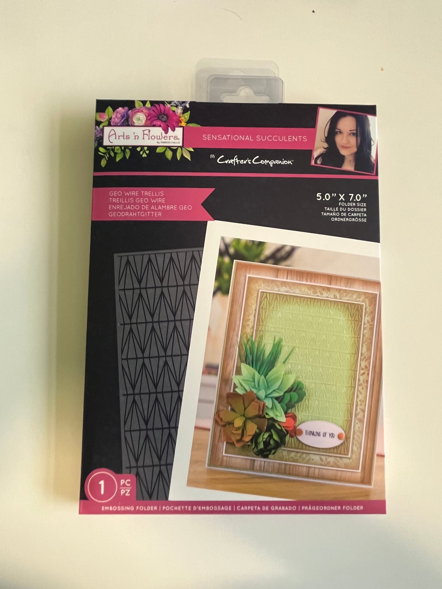 Sharon Callis Succulents Dies and Embossing folders - CHOOSE - all brand new