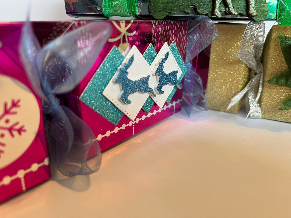 Handmade Luxury No Bang Christmas Crackers with Lindor Chocolates