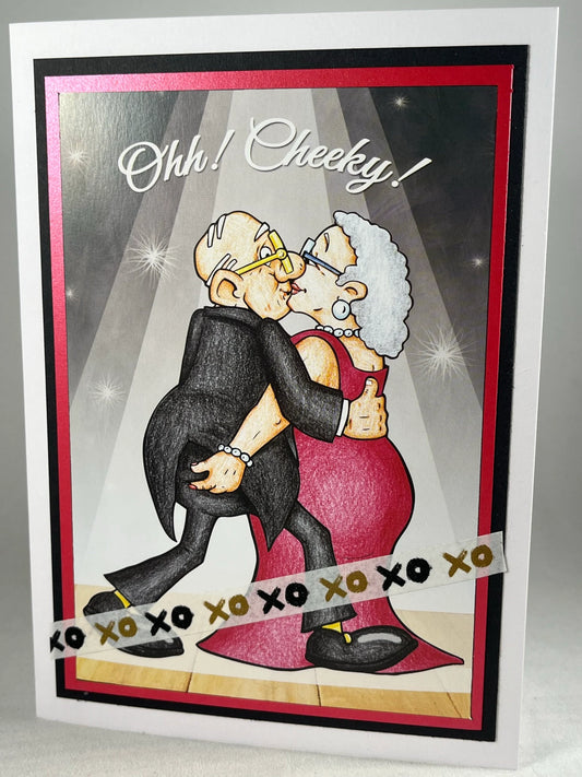 Ooooh cheeky!  Humour and Love go together perfectly!  Make someone smile today