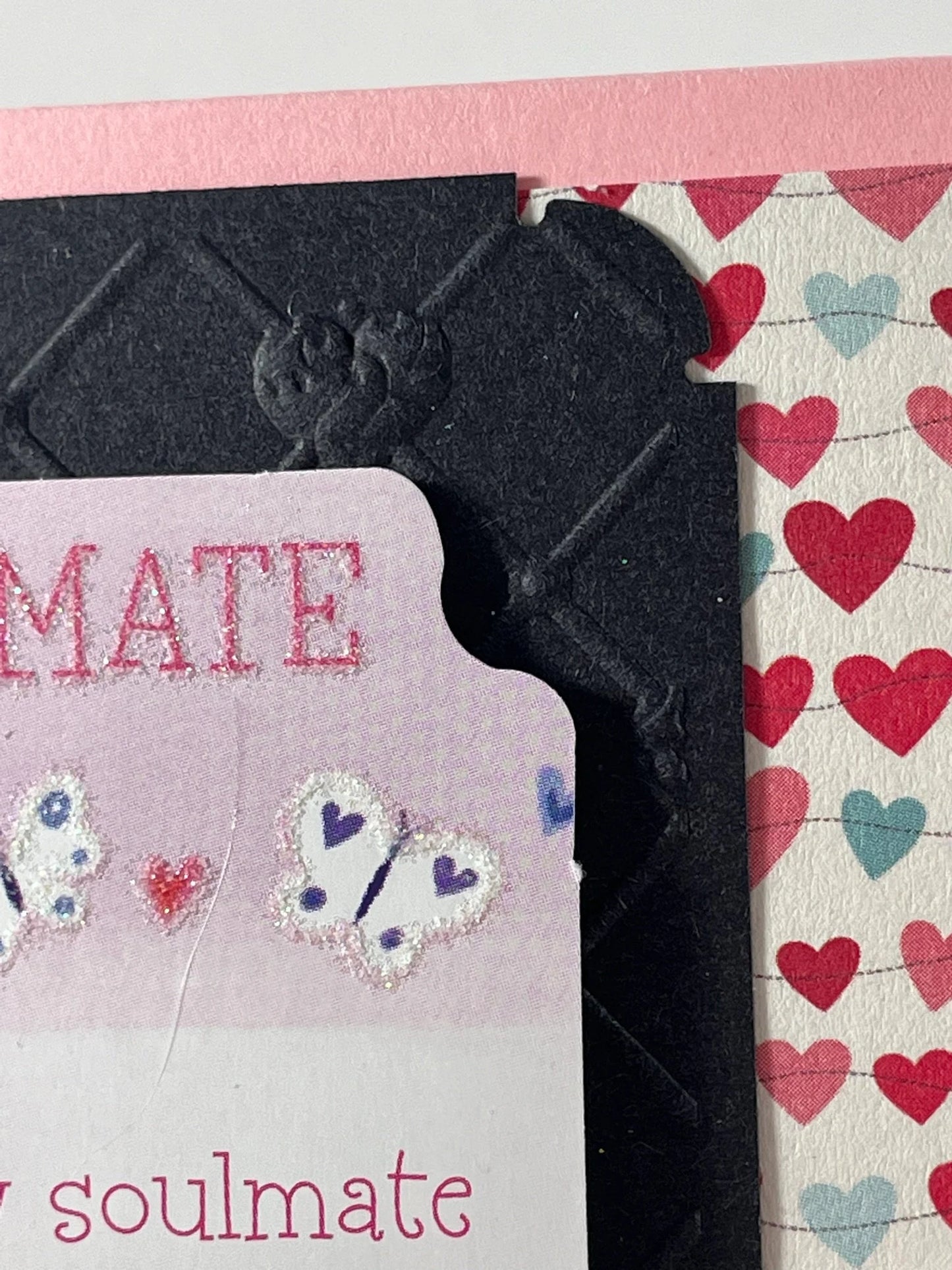 You are my soulmate - show that special person you care with a gorgeous handmade card
