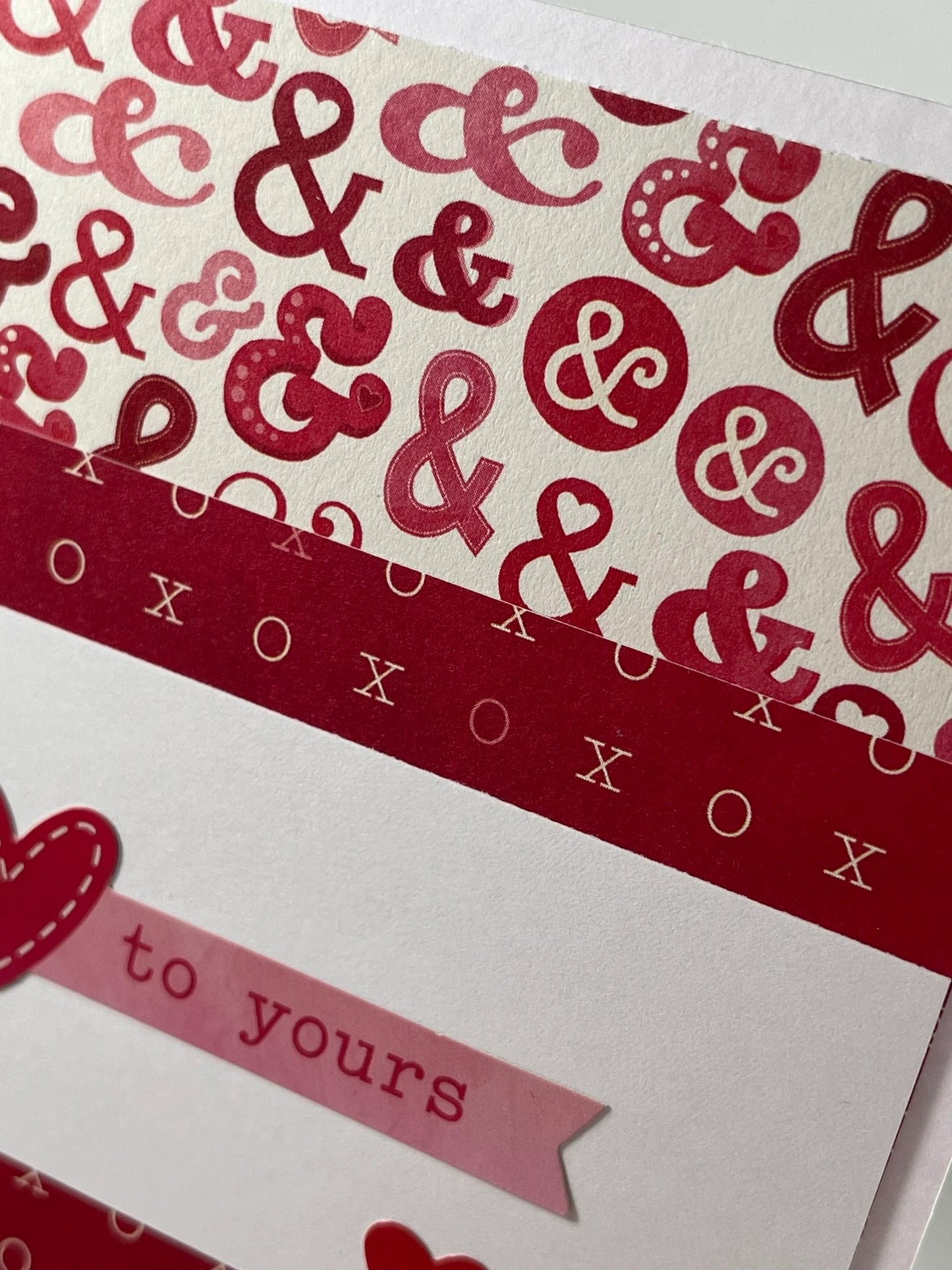 Bring a smile to the face of your someone special with a beautiful and unique handmade card.  From my heart to yours says it perfectly.