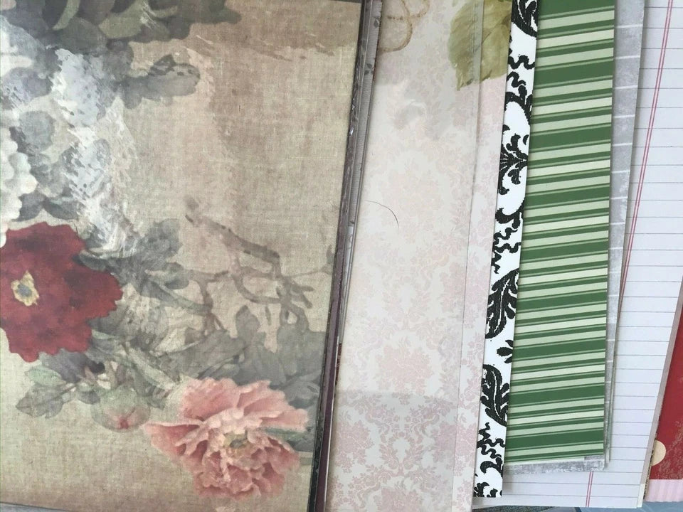 100 Sheets of Gorgeous 12x12 Papers, Vellum and Cardstock - LUCKY DIP