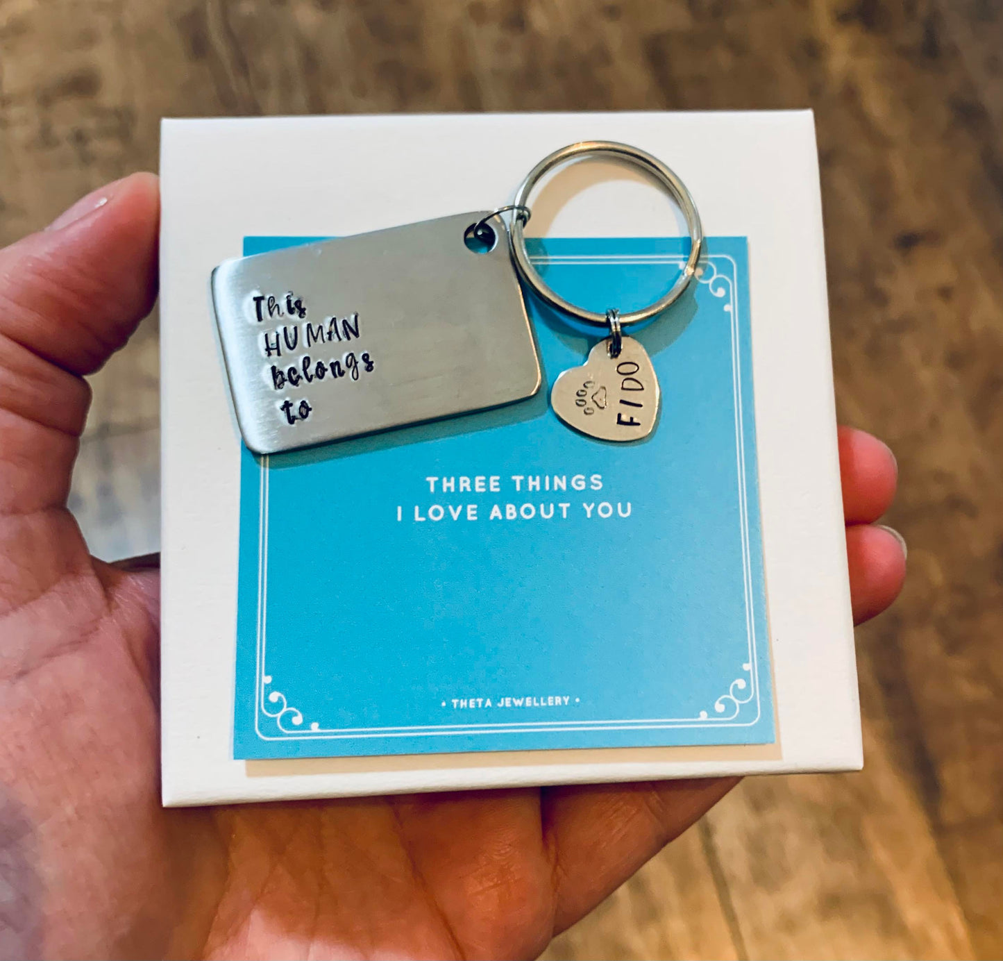 Dog  or Cat Owner Keyring