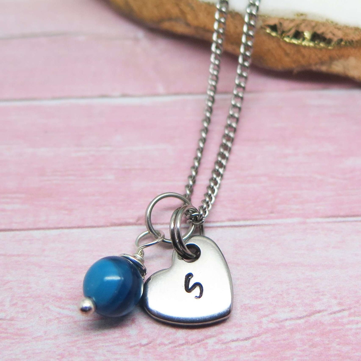 theta_jewellery_Flower Girl Initial Necklace