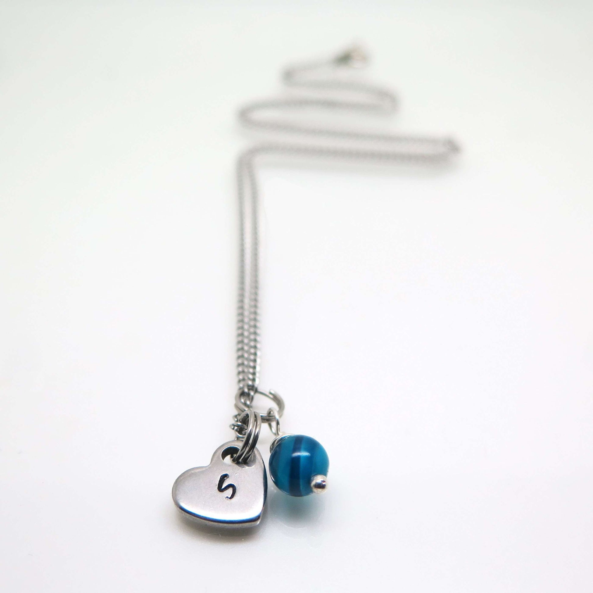 theta_jewellery_Flower Girl Initial Necklace