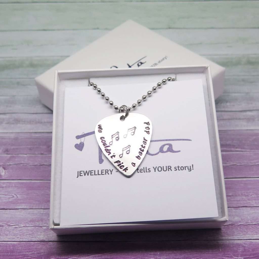 Personalised Guitar Pick in a Gift Box