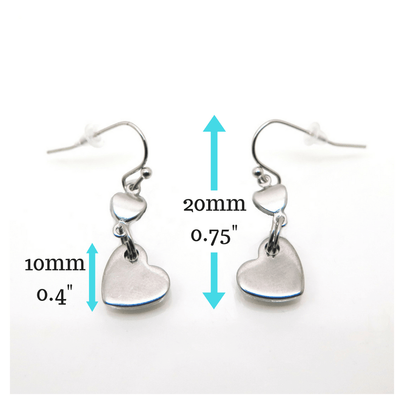 theta_jewellery_Heart Drop Earrings