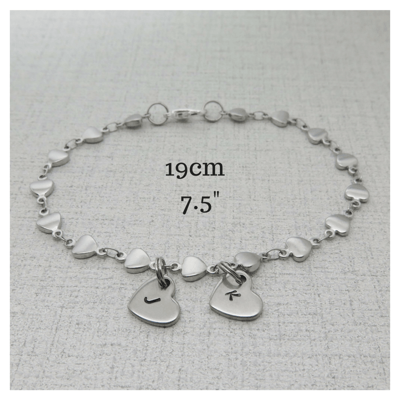 theta_jewellery_Initial Heart Bracelet