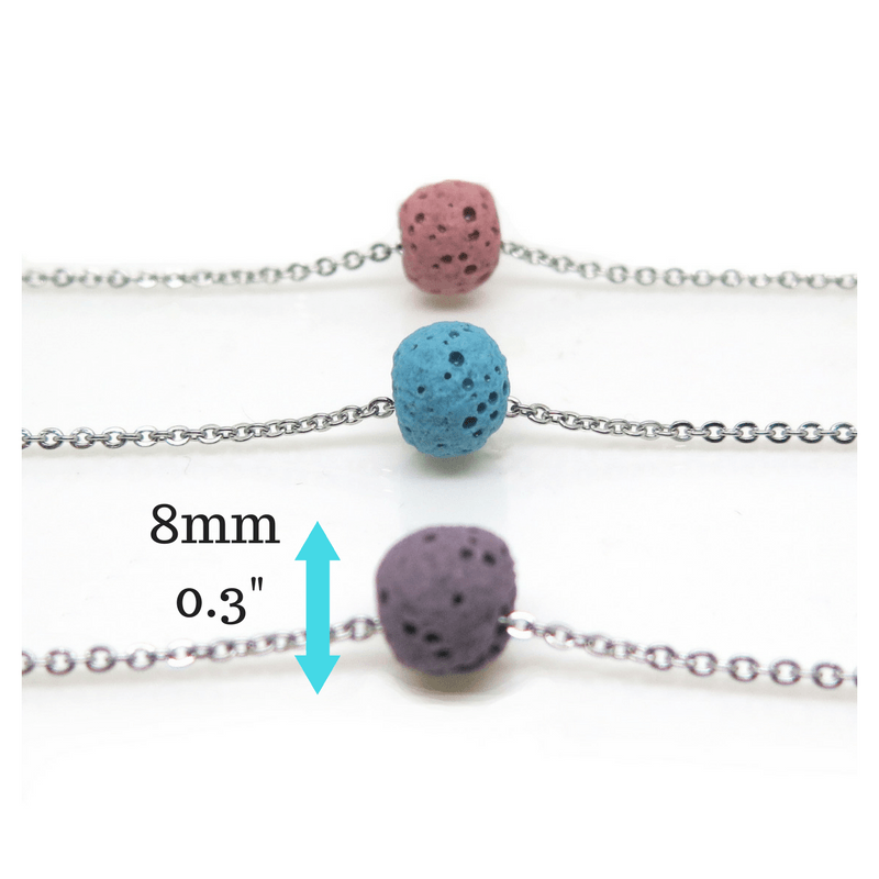 theta_jewellery_Lava Stone Essential Oil Diffuser Necklace