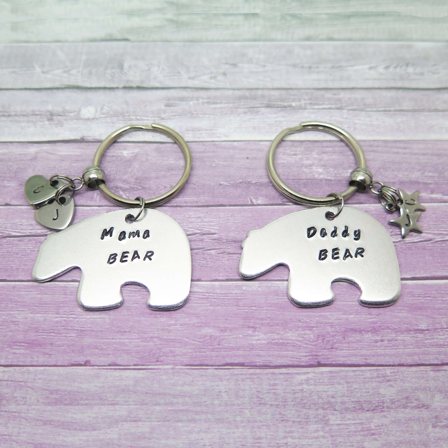 theta_jewellery_Mama & Daddy Bear Keyring Set