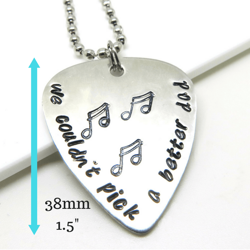 theta_jewellery_Personalised Guitar Pick