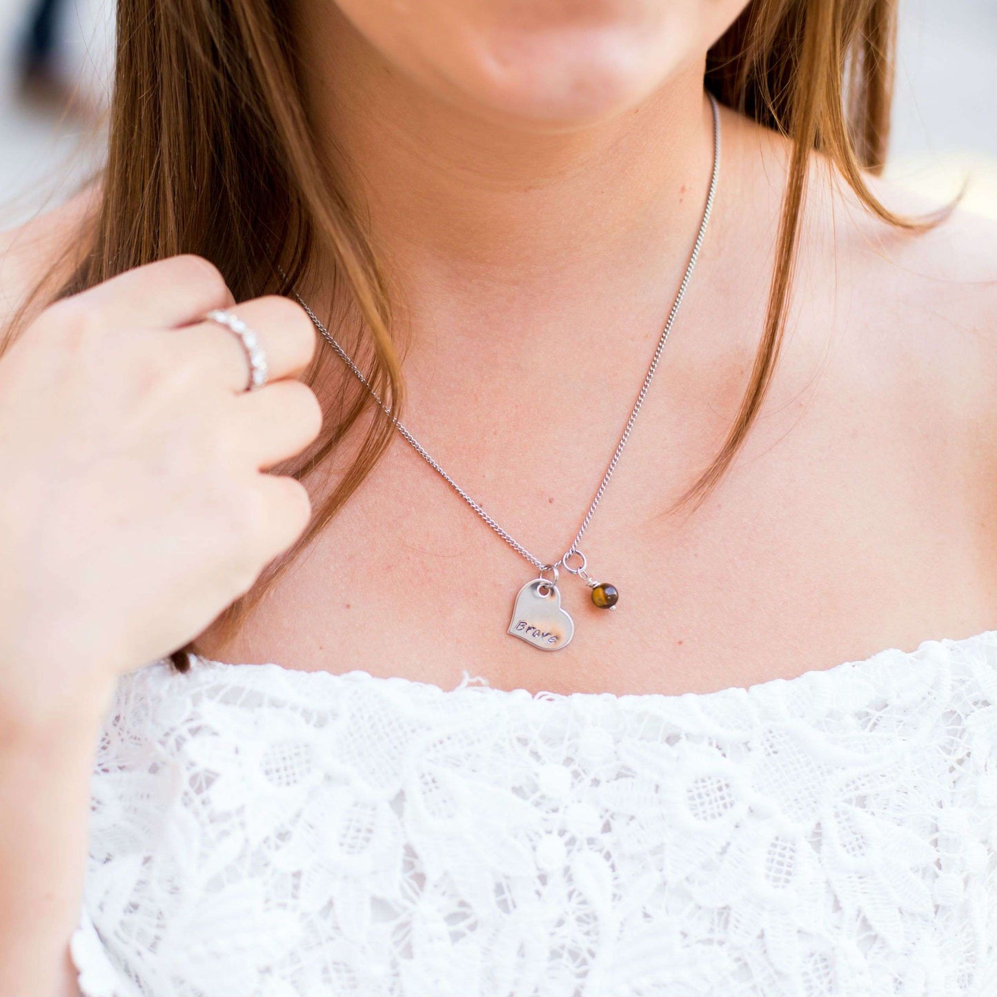 theta_jewellery_Personalised Heart Necklace for Girls