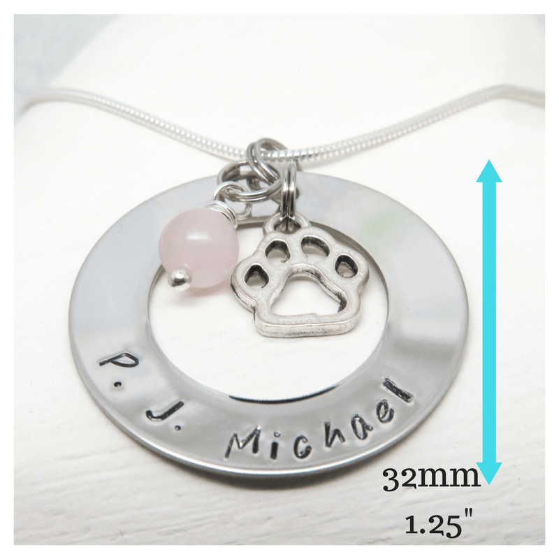 theta_jewellery_Personalised Paw Necklace