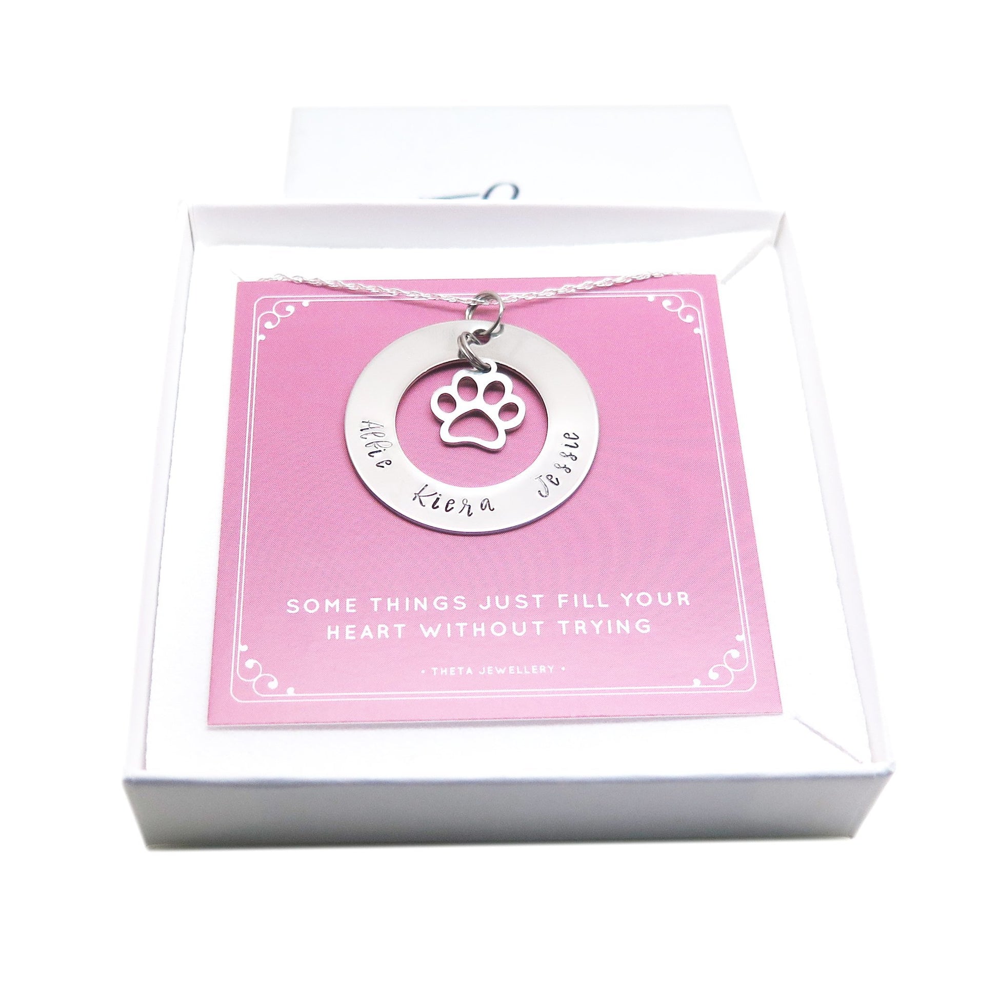 theta_jewellery_Personalised Paw Necklace