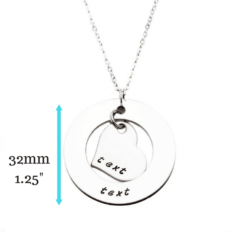 theta_jewellery_Personalised Two Heart Necklace