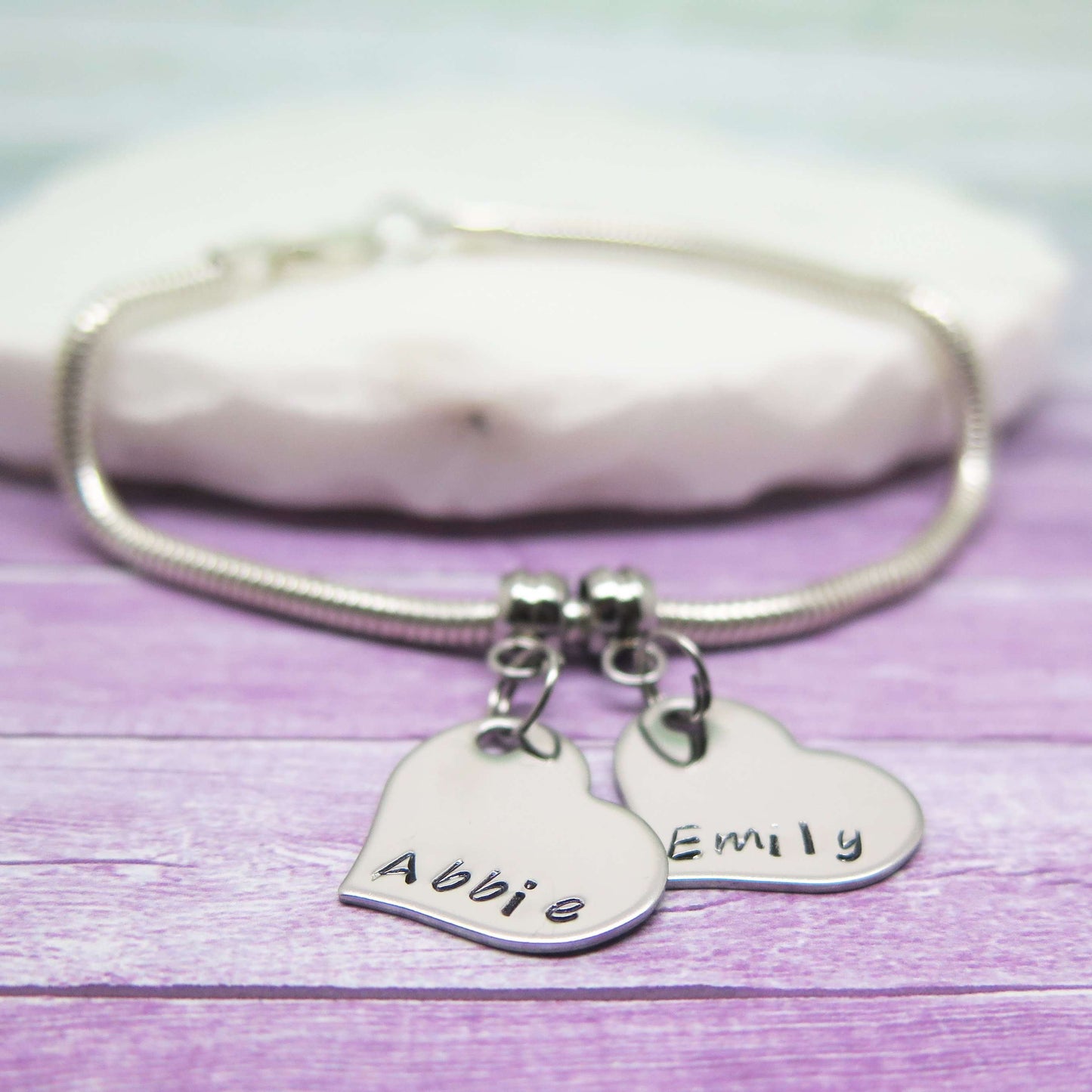 theta_jewellery_Silver Bridal Charm Bracelet