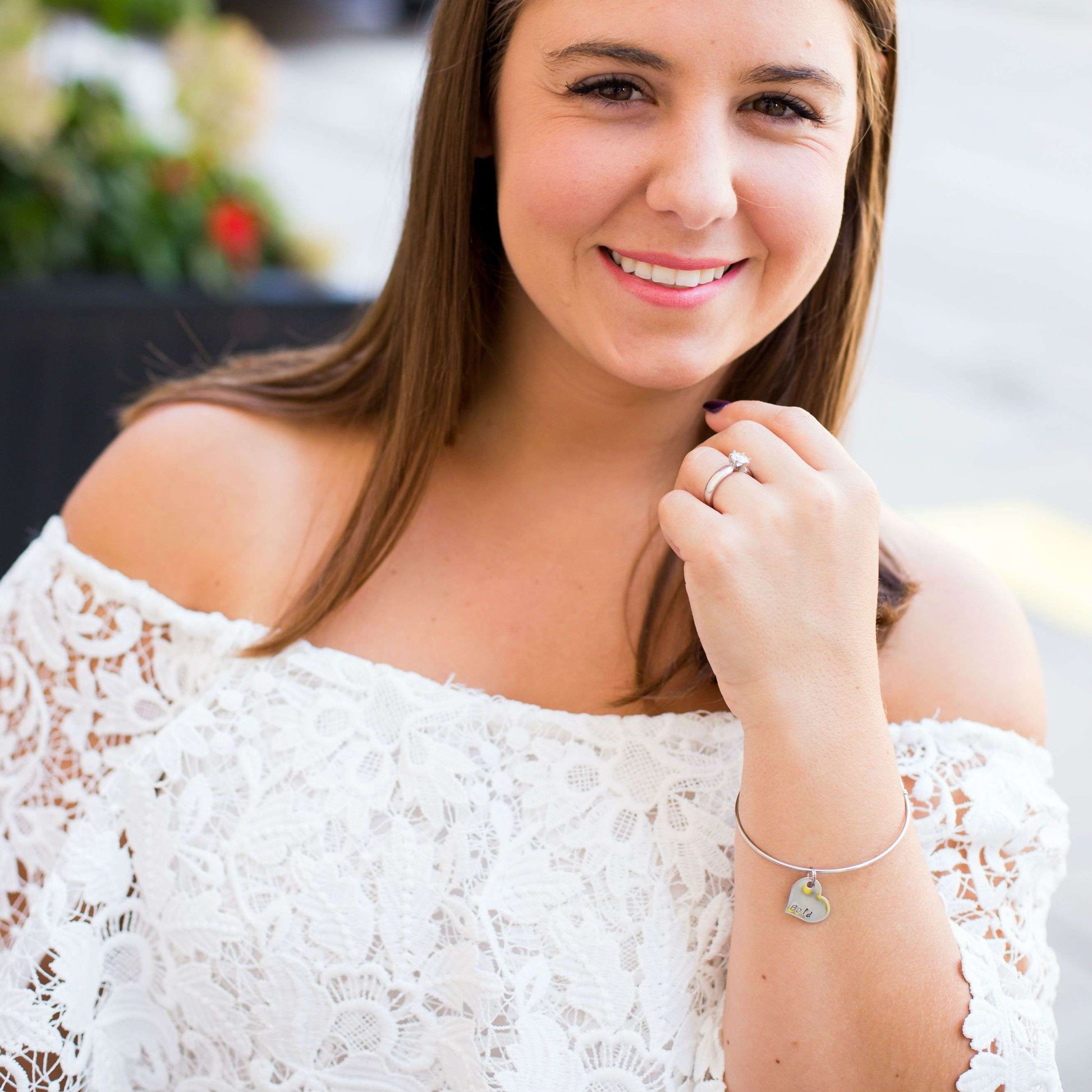theta_jewellery_Silver Bridal Charm Bracelet