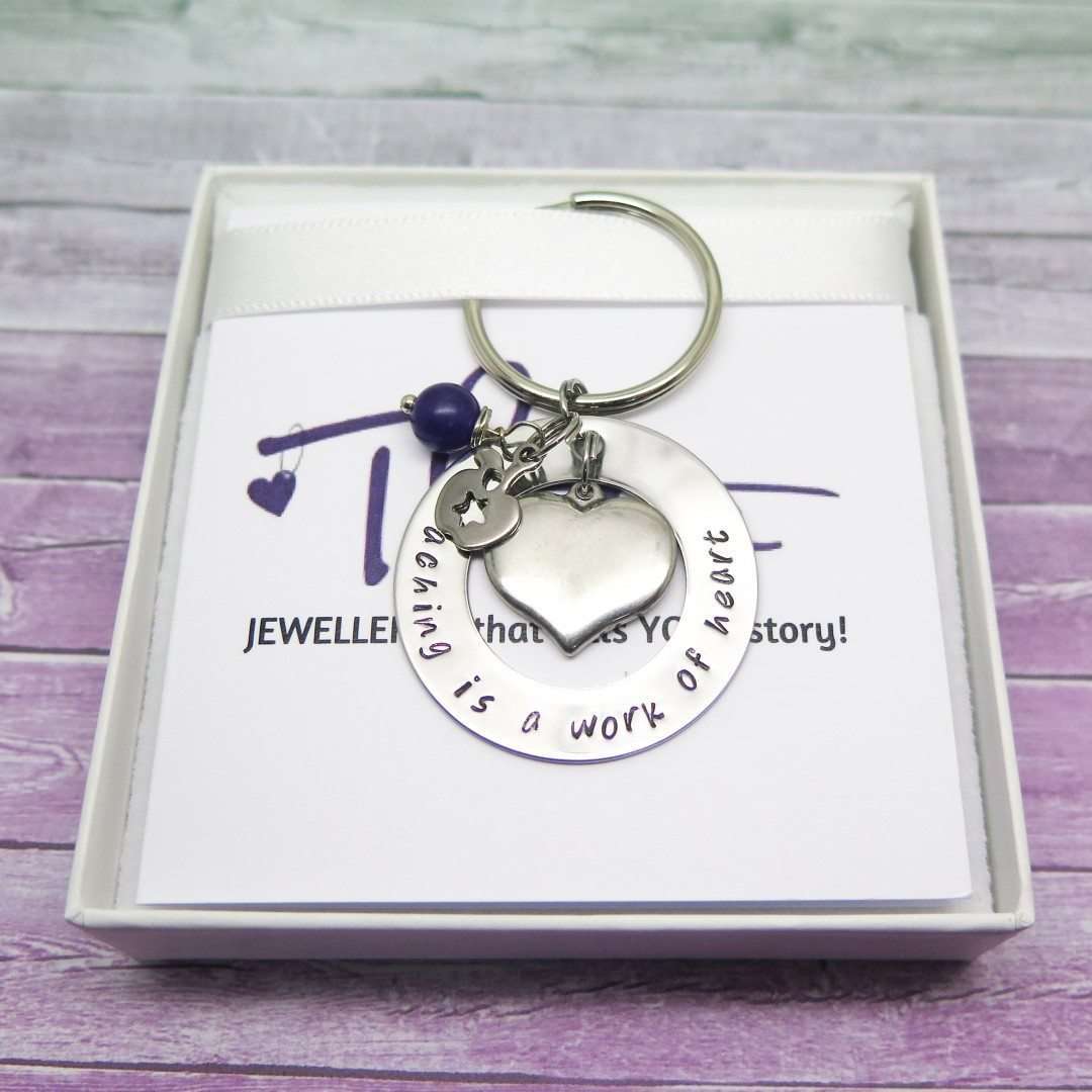 Teacher Keyring in a gift box